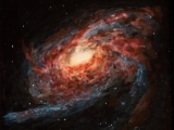spiral galaxy m105