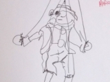 modified contour creepy marionette